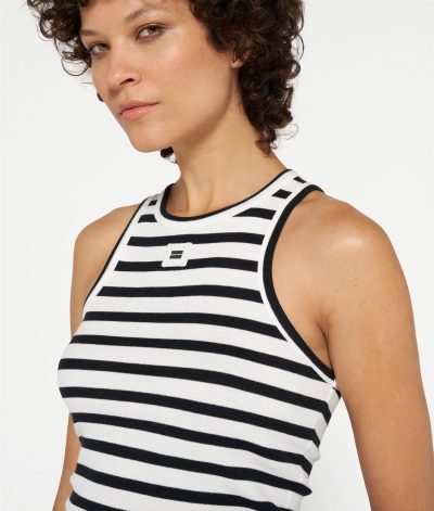 10Days/Tanktop rib stripe