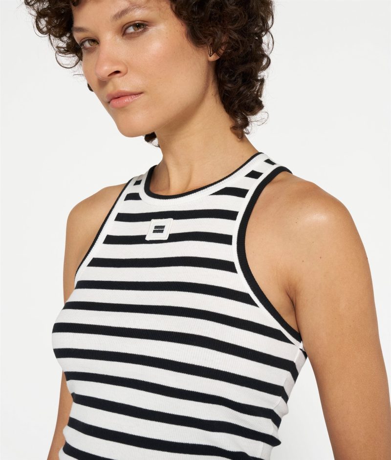 10Days/Tanktop rib stripe