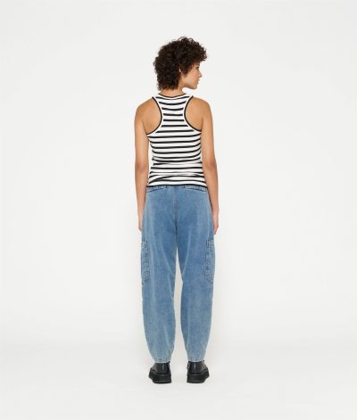 10Days/Tanktop rib stripe - Afbeelding 3