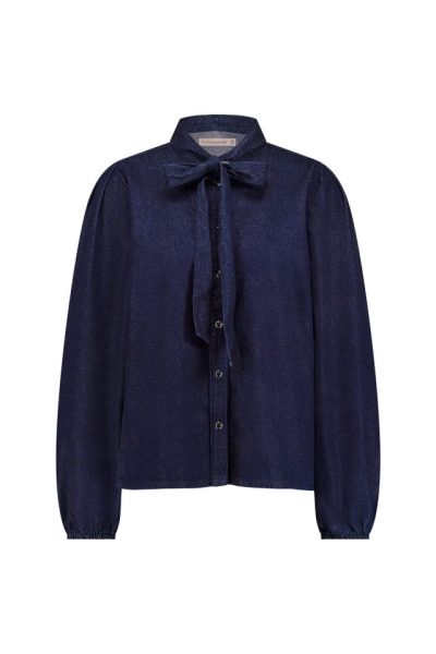Studio A/ Stella denim blouse - Afbeelding 3