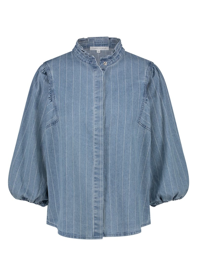 Tramontana/ Pinstripe denim bl