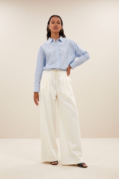 by-bar/Elvie stripe chambray - Afbeelding 2