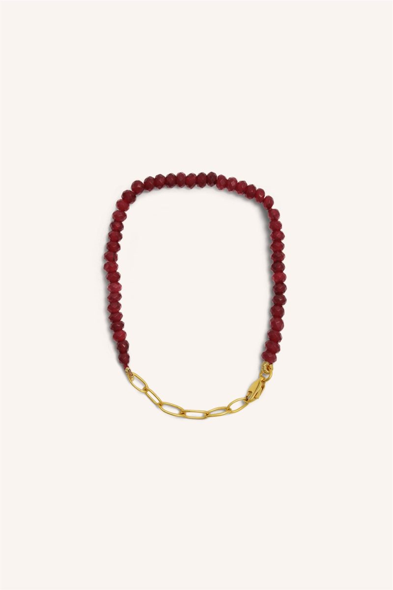 by-bar/jules bracelet ruby