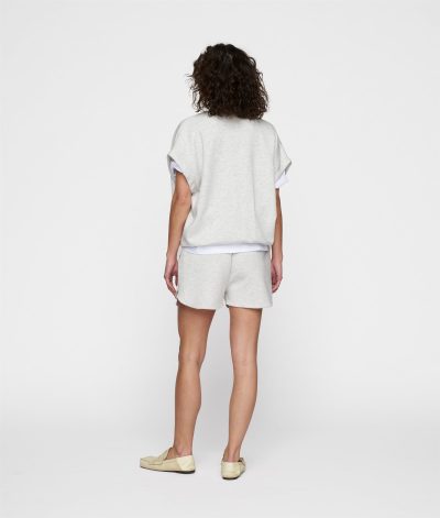 10Days/ Dance top White grey - Afbeelding 2