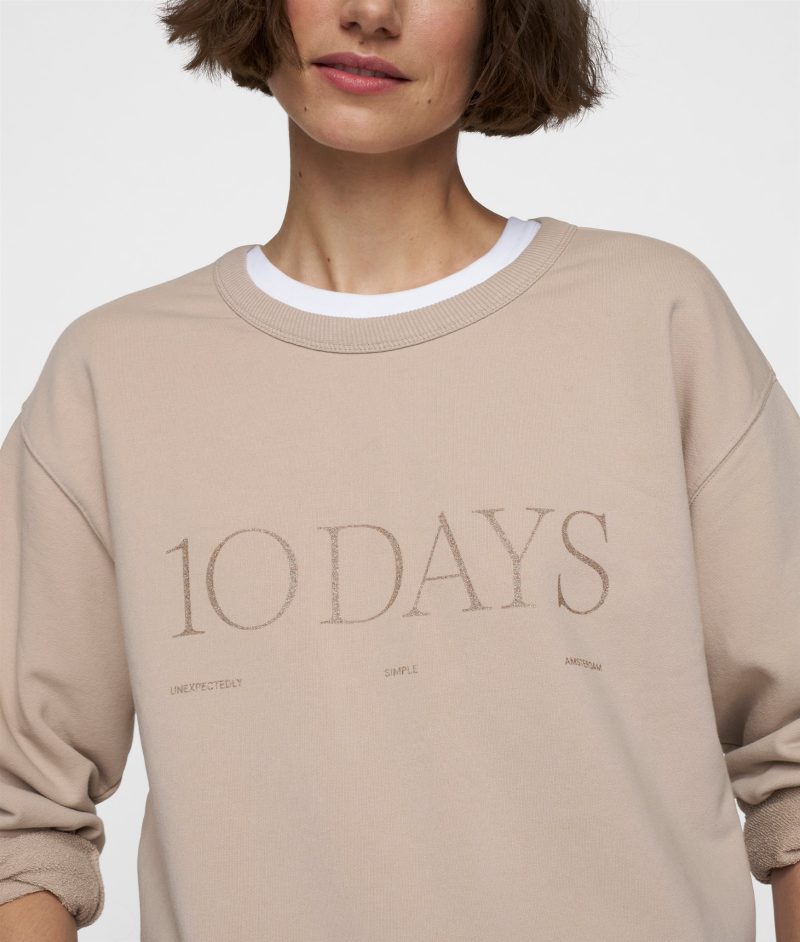 10Days/ Sweater logo rope