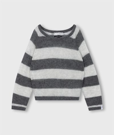 10Days/ Thin knit sw.antra-mel - Afbeelding 4