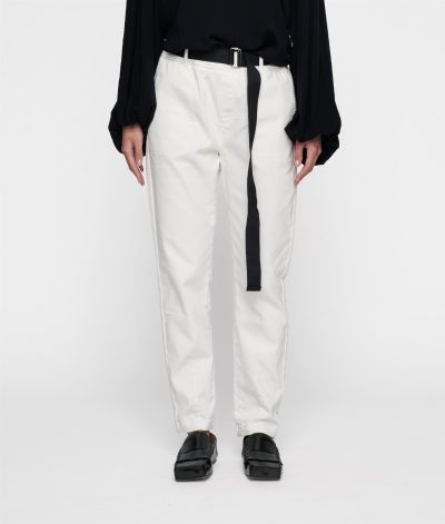 10Days/Belted pant jog ecru - Afbeelding 2