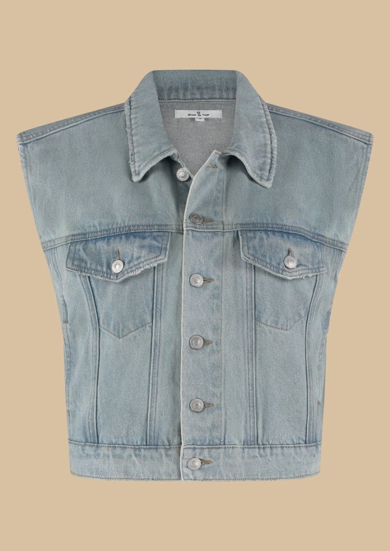 Circleoftrust/Lucy denim gilet