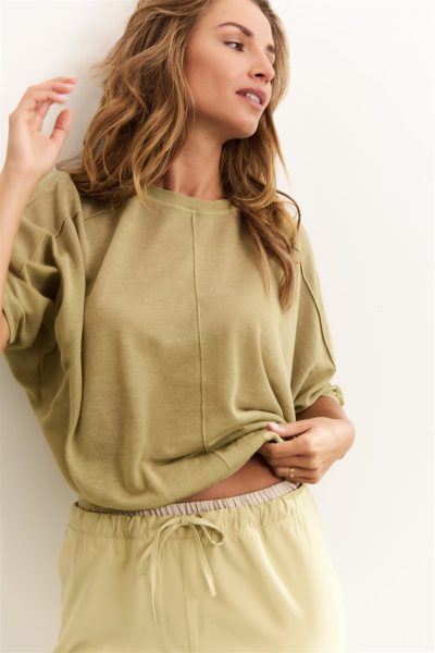 YAYA/ transparant sweater