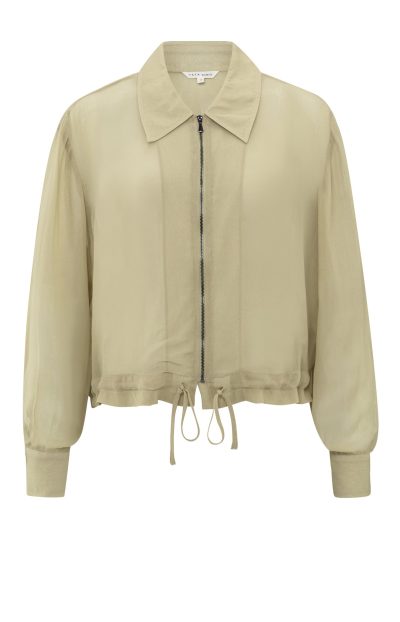 YAYA/Blouse jacket zipper - Afbeelding 3