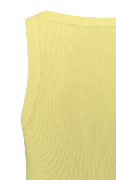 YAYA/Singlet rib. lemongrass - Afbeelding 3
