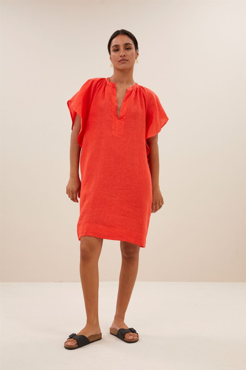 by-bar/Vina linen dress