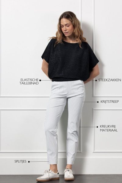 StudioA/Anne bnd pinstripe trs - Afbeelding 2