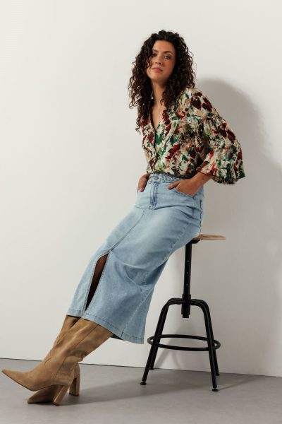 Tramontana/Maxi denim skirt - Afbeelding 3