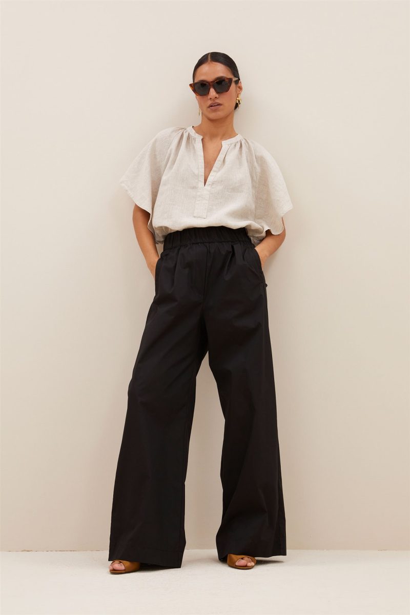 by-bar/Benji poplin pants