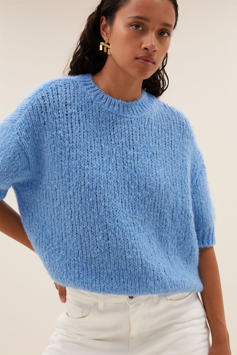by-bar/Nino pullover sky blue