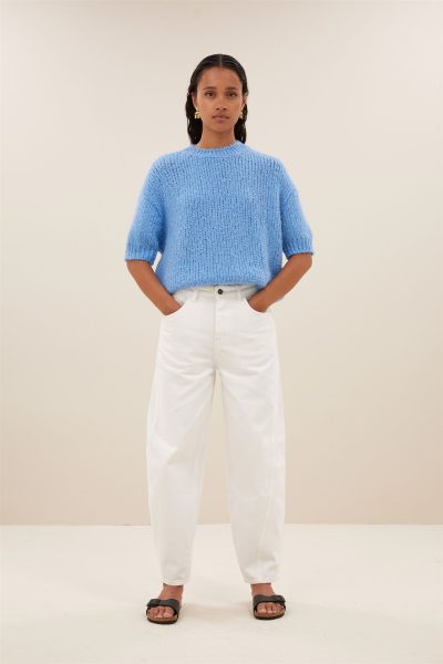 by-bar/Nino pullover sky blue - Afbeelding 2