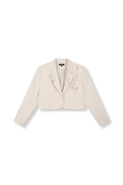 RefinedD/NIV cropped blazer - Afbeelding 2