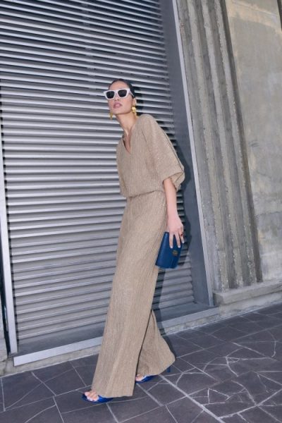 by-bar/ benji lurex pants