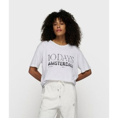 10 Days/Crew neck tee logo