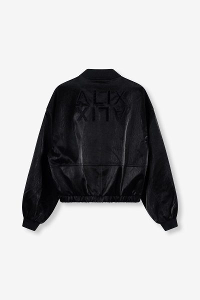 Alix/velvet leather bomber - Afbeelding 5