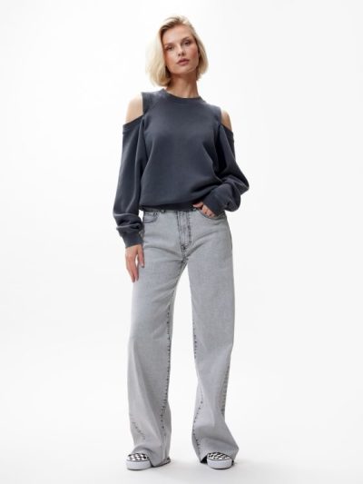 Catwalk J/sweater with cut out - Afbeelding 2