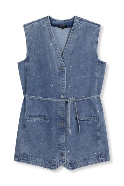 RefinedD/ Guillia gilet dress - Afbeelding 2
