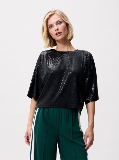 Catwalk J/Pleat. shoulder top