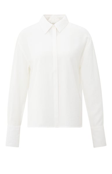 Yaya/Blouse afneemb. kraag