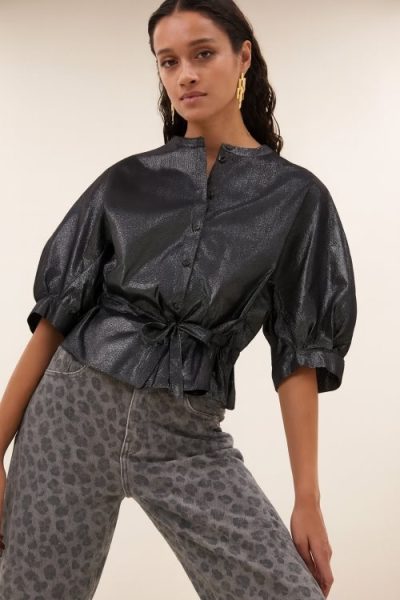 by-bar/Christi silver blouse