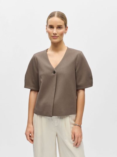 Object/ Lisa s/s top morel