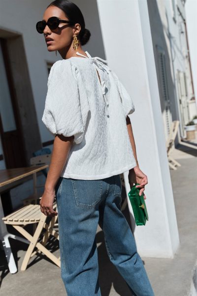 by-bar/Jet cheeta blouse