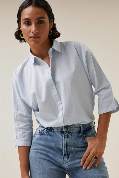 by-bar/Norel chambray blouse