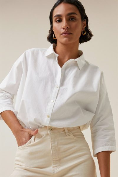 by-bar/Norel poplin blouse