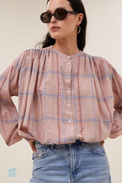 by-bar/ nyka pink check