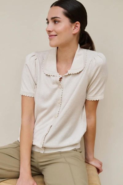 Yaya/ cardigan short sleeves