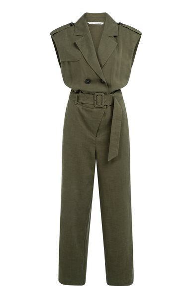 Yaya/Linen blend jumpsuit
