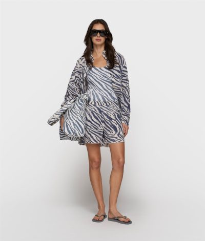 10Days/Shorts zebra voile