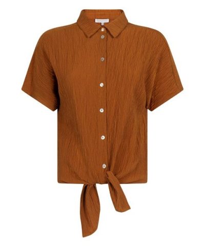 Tramontana/Puckered ss blouse