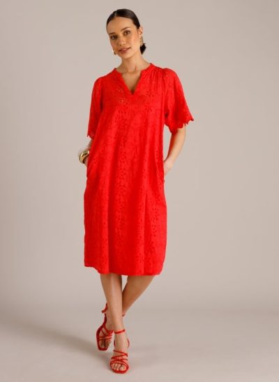 Yest / Maria dress hot red
