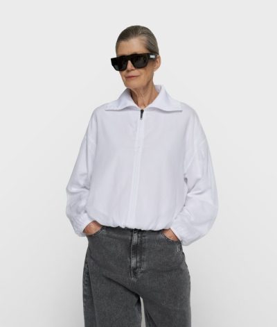 10Days/ Half zip balloon top