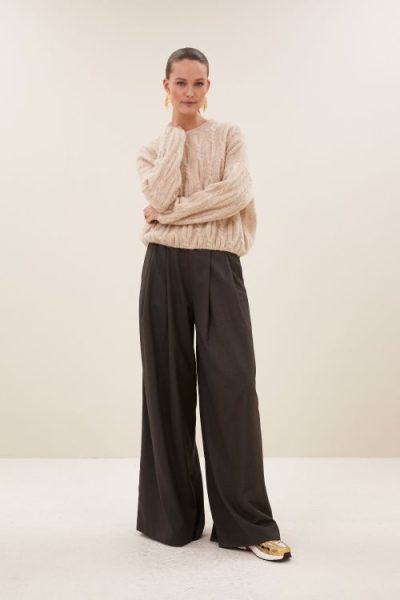 By-Bar/ Sef pants dark brown