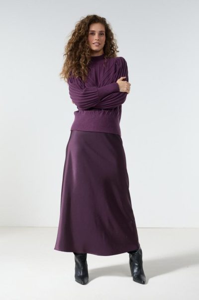 Tramontana/Skirt Bonded Satin