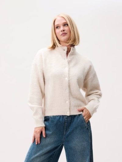 Catwalk/brushed cardigan