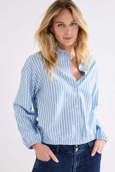 Tramontana/ Striped blouse